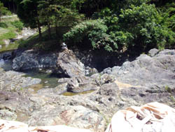 鮎返しの滝