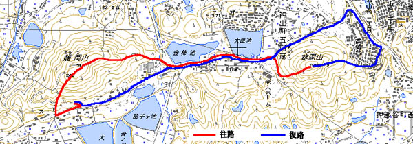 雌岡山・雄岡山