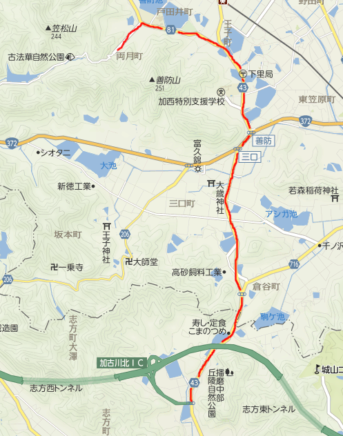 笠松山