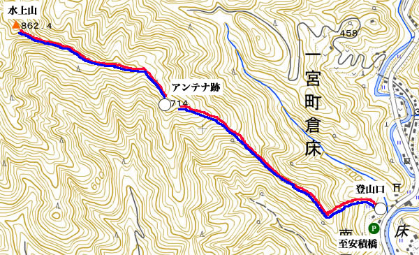 水上山