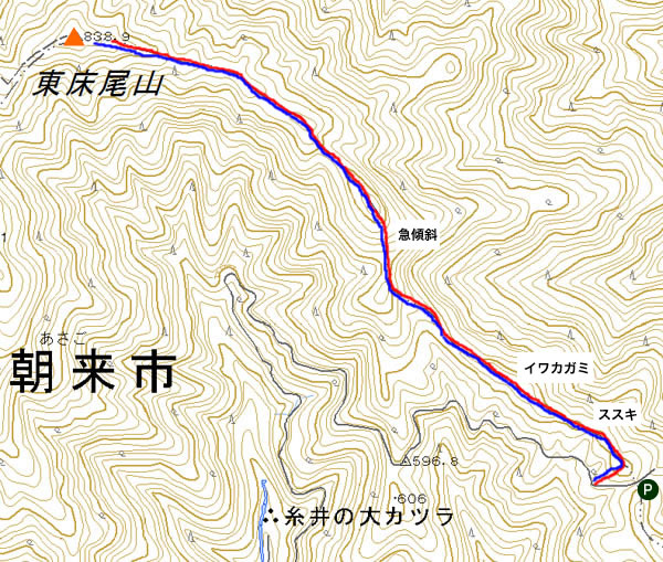東床ノ尾山