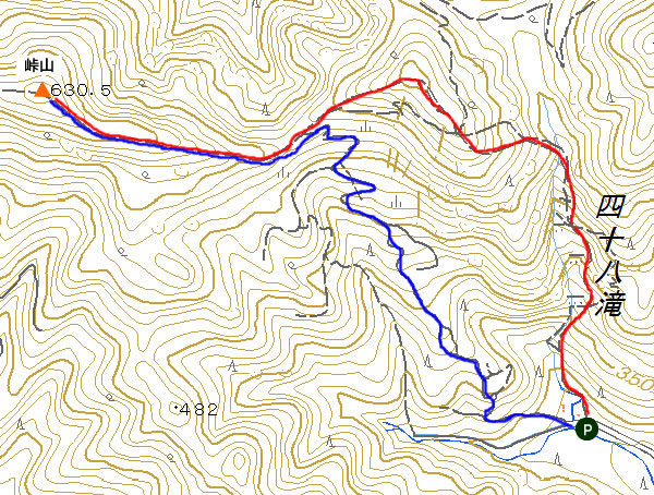 筱見48滝＆峠山
