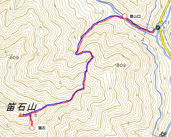 笛石山