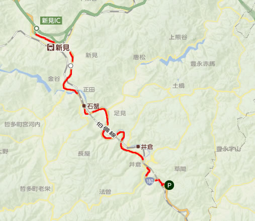 絹掛の滝