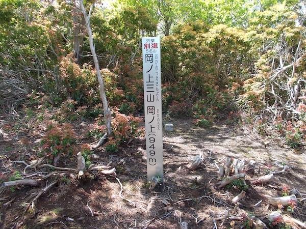 岡ノ上三山+暁晴山