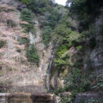 9:38　あいかわらず水量の少ない布引の滝です。